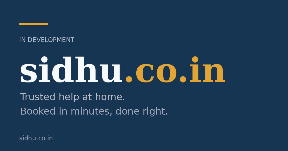Link preview image for sidhu.co.in